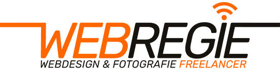 Webdesign & Fotografie Freelancer WEBREGIE Logo